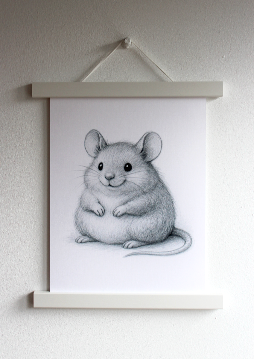 Print "Mäuschenliebe" auf den ersten Blick - das wohl süßeste Mäuschen der Welt