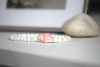 Keramik-Armband „Muschelzauber“ – zart wie der Sommer