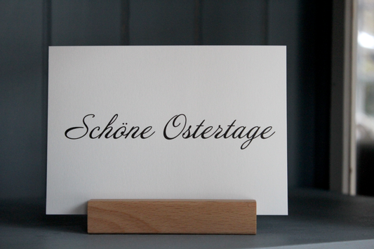 Karte "Schöne Ostertage"