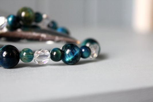 Handmade - Perlenarmband "Ocean Whisper"