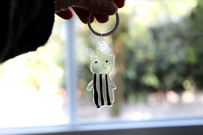 Kategorie Schlüsselanhänger Bär Bumpie, von Kindern für Kinder, Geschenke für Kinder, Königsknöpfe, Onlineshop, selbst gemacht, little business, Kinder, Geschenk 
