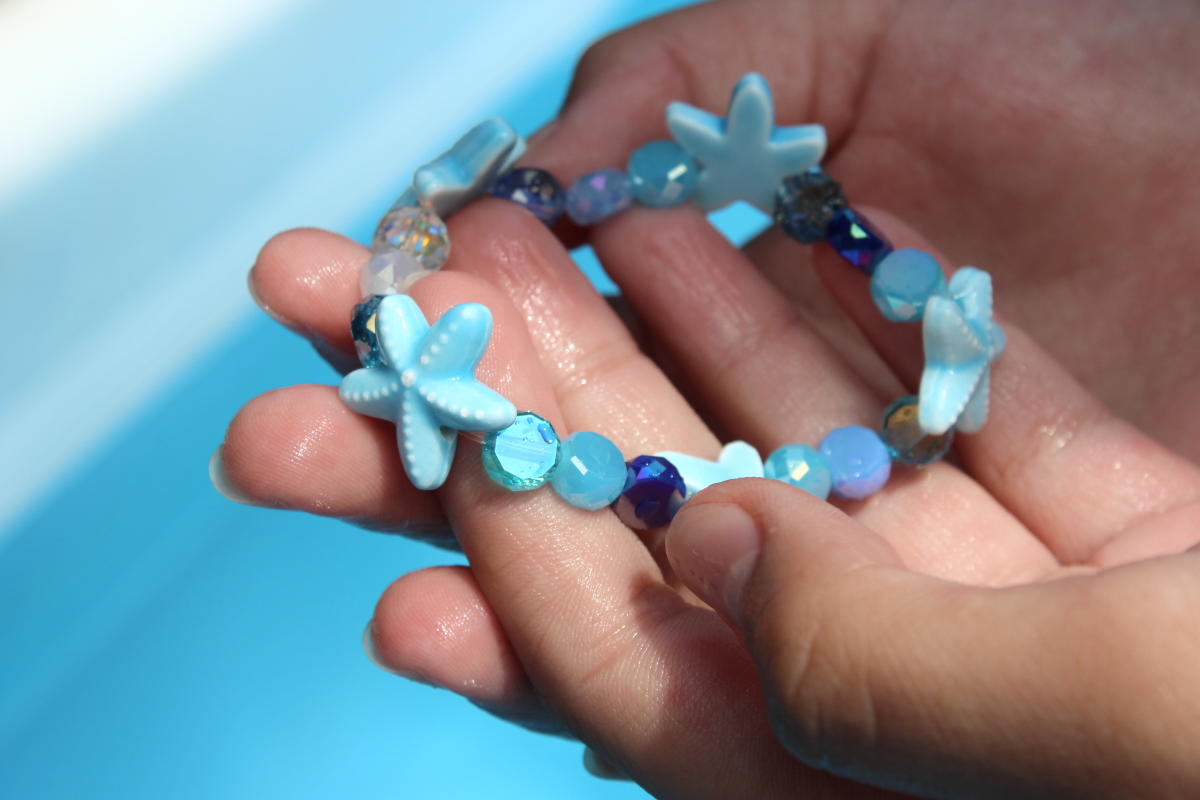 Handmade - Perlenarmband "Sea Life"