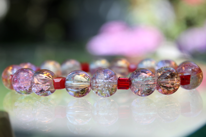 Handmade - Perlenarmband "Crushglow"
