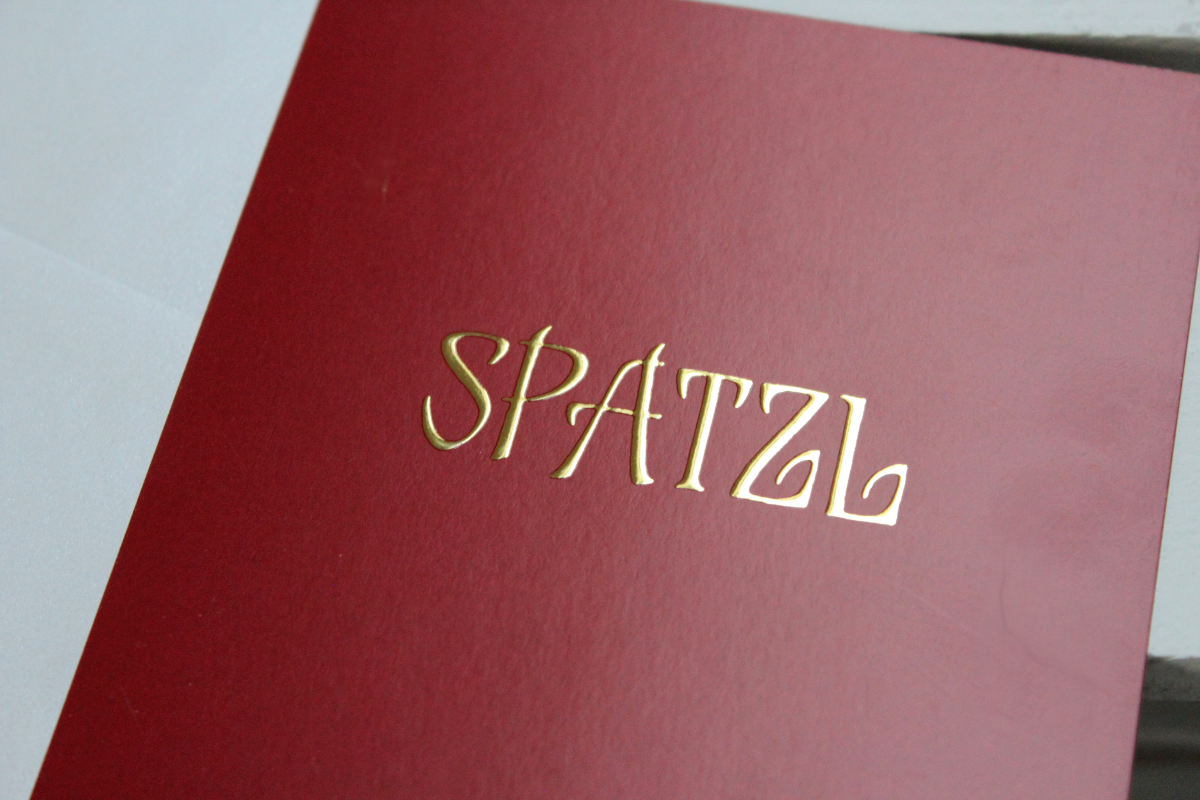 Mundartkarte "Spatzl"