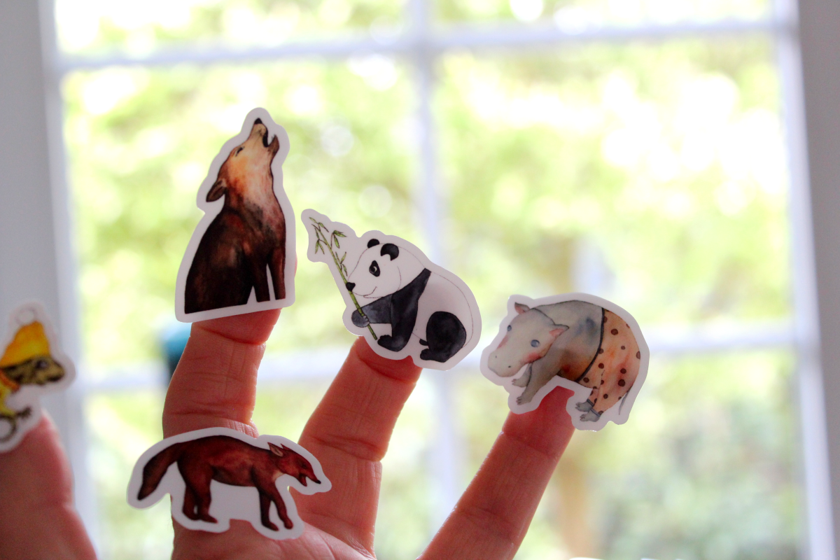 Stickerbogen, Acht auf einen Streich, Kategorie Sticker Geschenke Geburtstag Gossenkater Fred Kinder Illustrationen Aufkleber basteln Königsknöpfe DIY Schule Geschenke Kindergarten Königsknöpfe