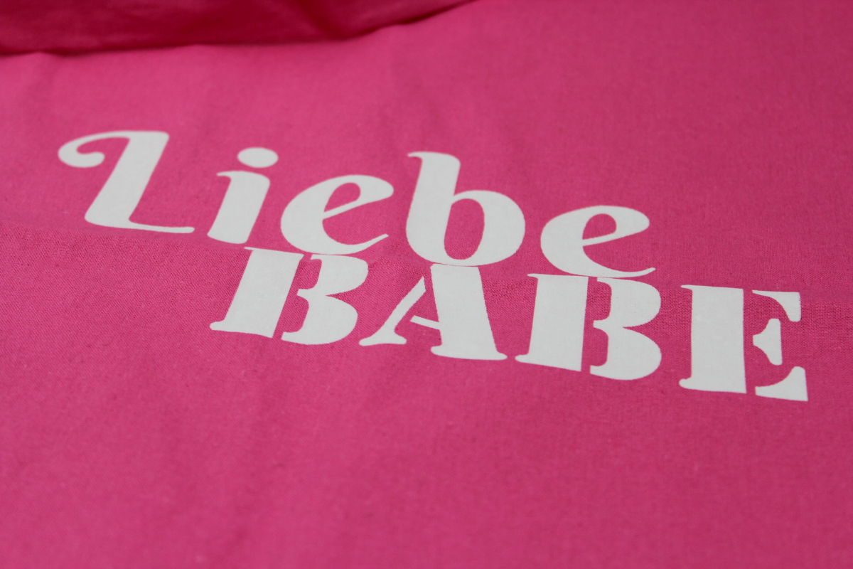 Tasche „Liebe Babe“ - weil Liebe mit muss 💕