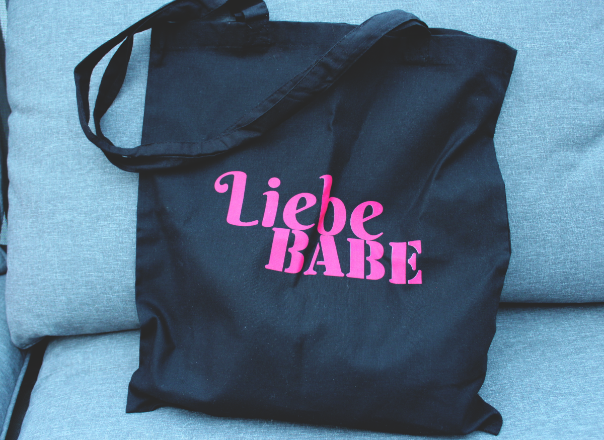 Tasche „Liebe Babe“ - weil Liebe mit muss 💕