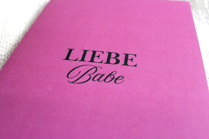 Planer „Liebe Babe“ – Für deinen cleveren Alltag 💕