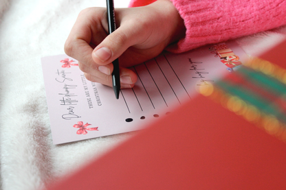 Wunschzettel "Weihnachtsdackel"