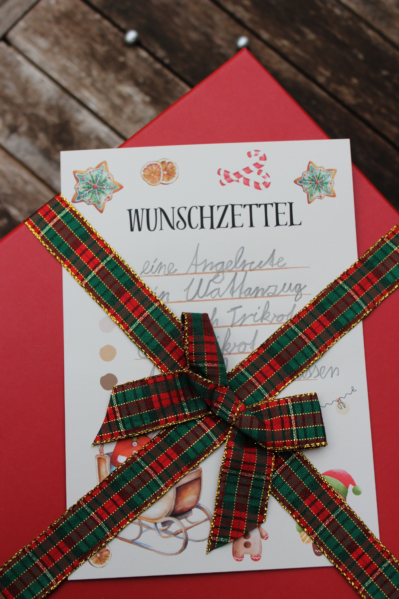Wunschzettel "Lebkuchen"