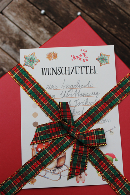 Wunschzettel "Lebkuchen"