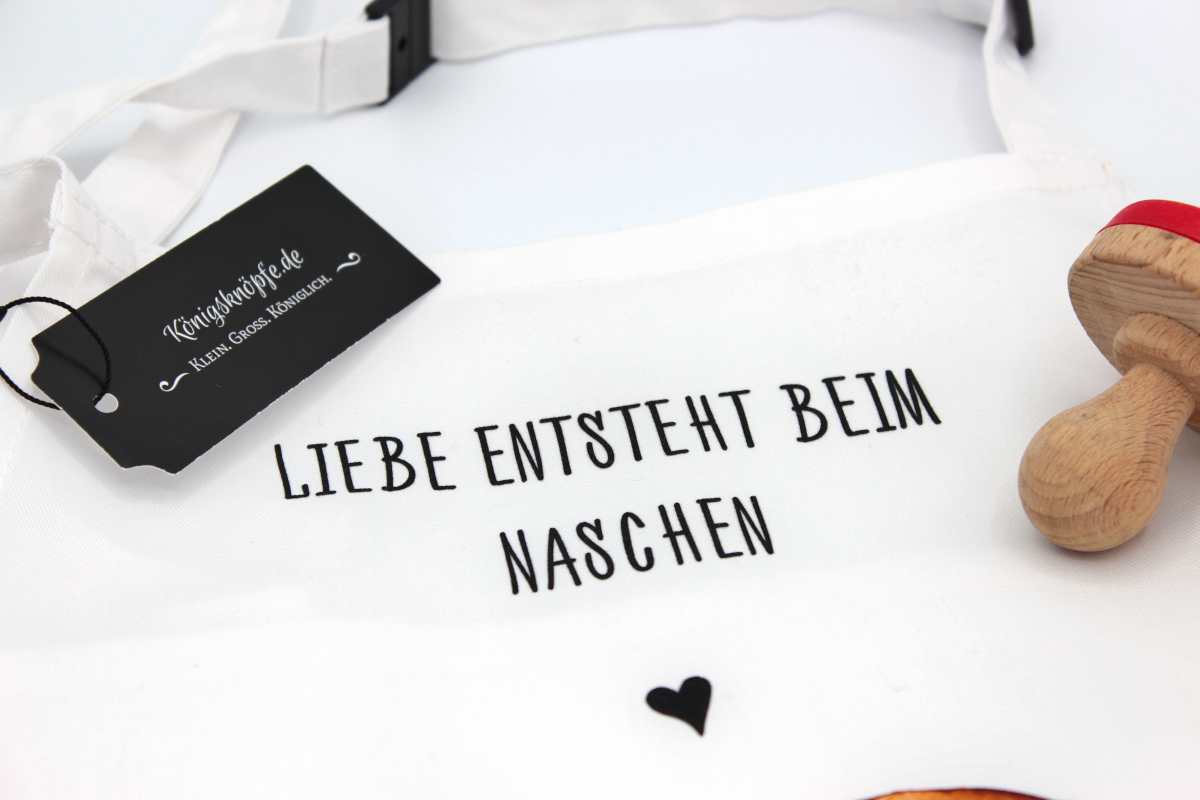Schürze, Schürzen, Kochschürze, Backschürze, Kinderschürze, , Königsknöpfe, individuell, Kinder, Schule, Selbstgemacht, Geschenke,